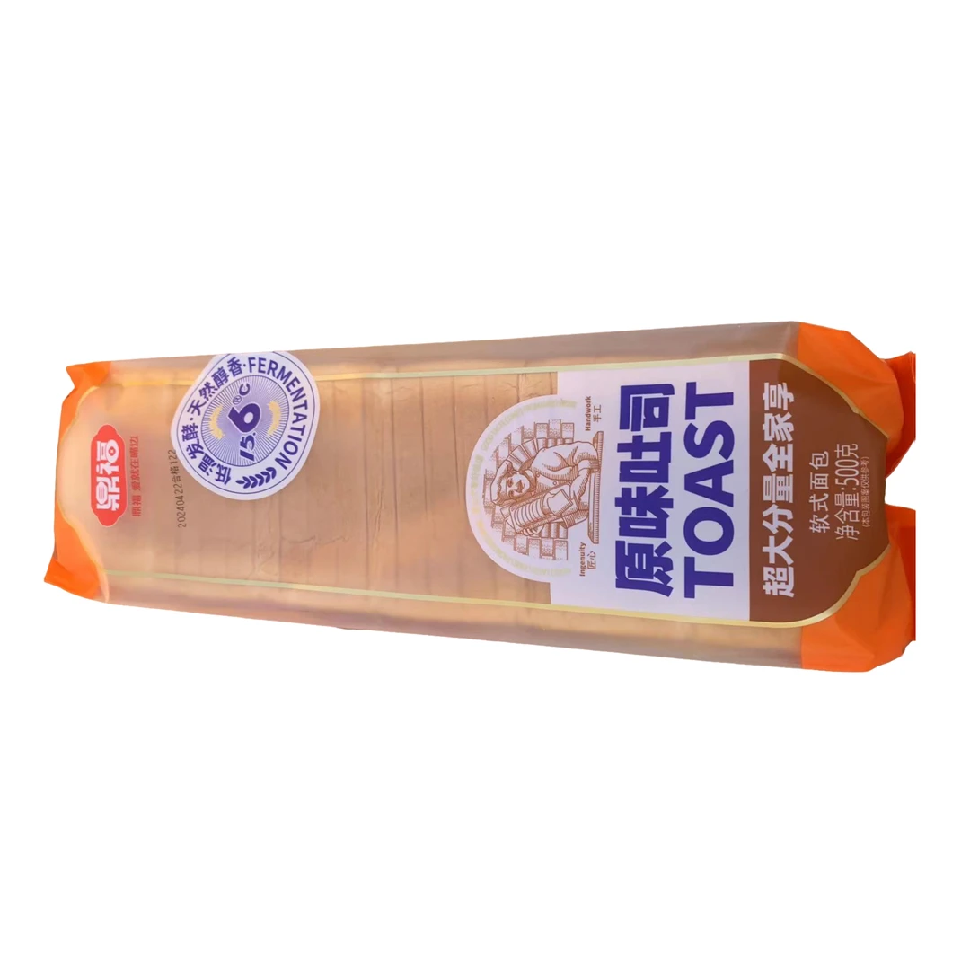 鼎福原味吐司面包500g