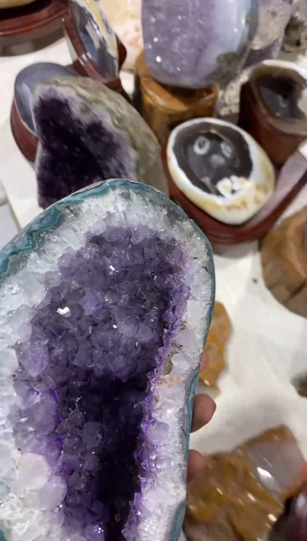 【闪购商品】紫晶摆件未镶嵌3243