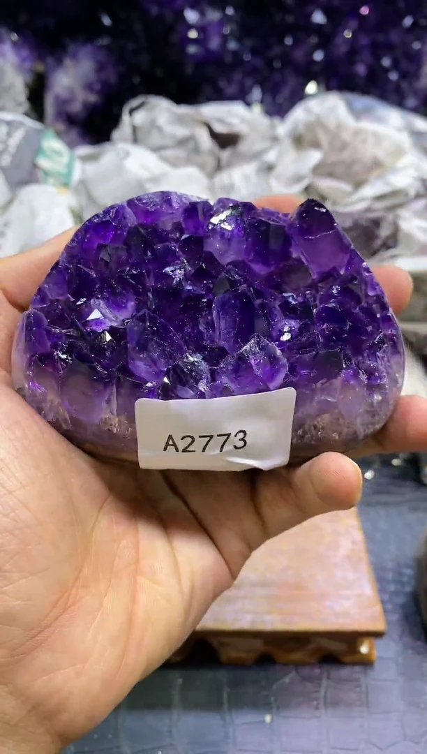 【闪购商品】紫晶摆件未镶嵌2773