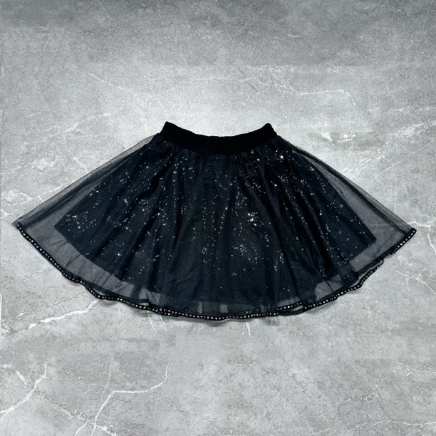 曼舞初曦2024新款春夏新款舞裙女大摆裙外穿显瘦广场舞裙子网纱裙