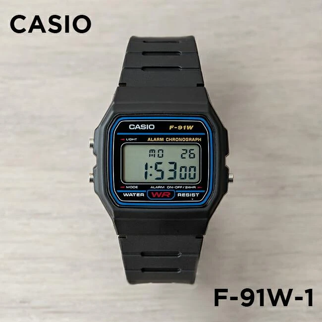 树脂手链 卡西明星甜茶拉登奥巴马同款经典复古潮酷小方块表F91W