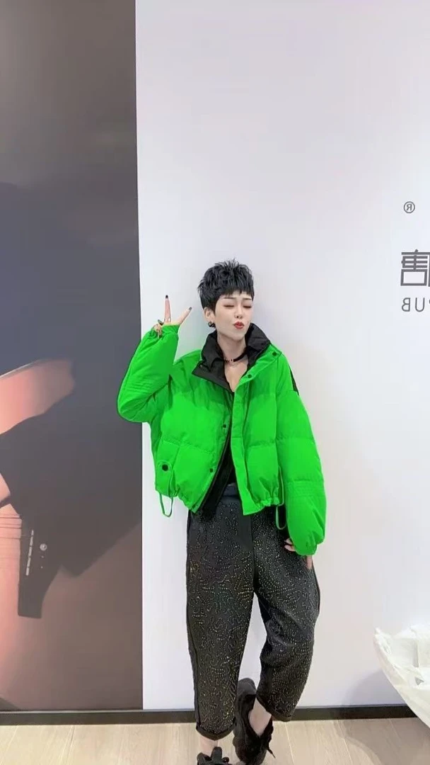 YY欧货潮牌鸭绒羽绒服25710