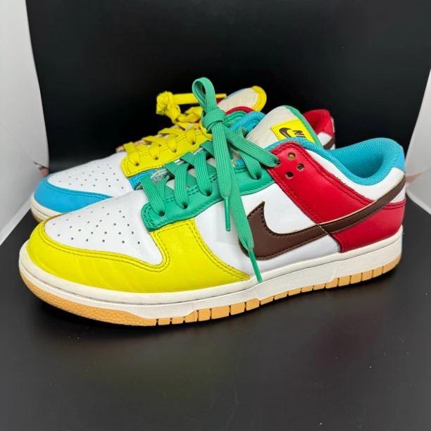 41码 /二手/ Nike dunk 不对称鸳鸯 白蓝绿 低帮板鞋 假一赔四