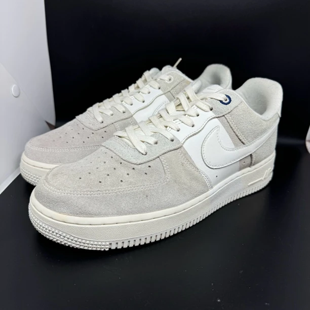 41码 /二手/ Nike 空军一号 白灰 中国40年 低帮板鞋 假一赔四