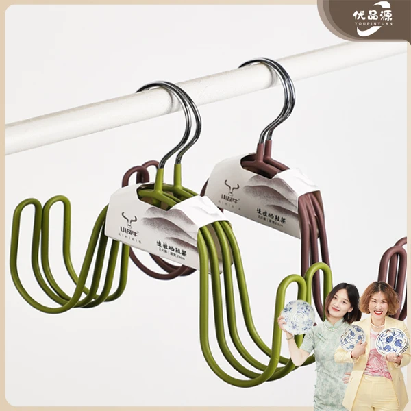 小奇牛连挂晒鞋架家用挂鞋架晒鞋子架子户外阳台晾鞋架室外凉鞋架