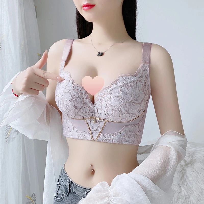 雨范【二次唤醒】小胸聚拢型薄款内衣文胸2023爆款收副乳调整型胸罩