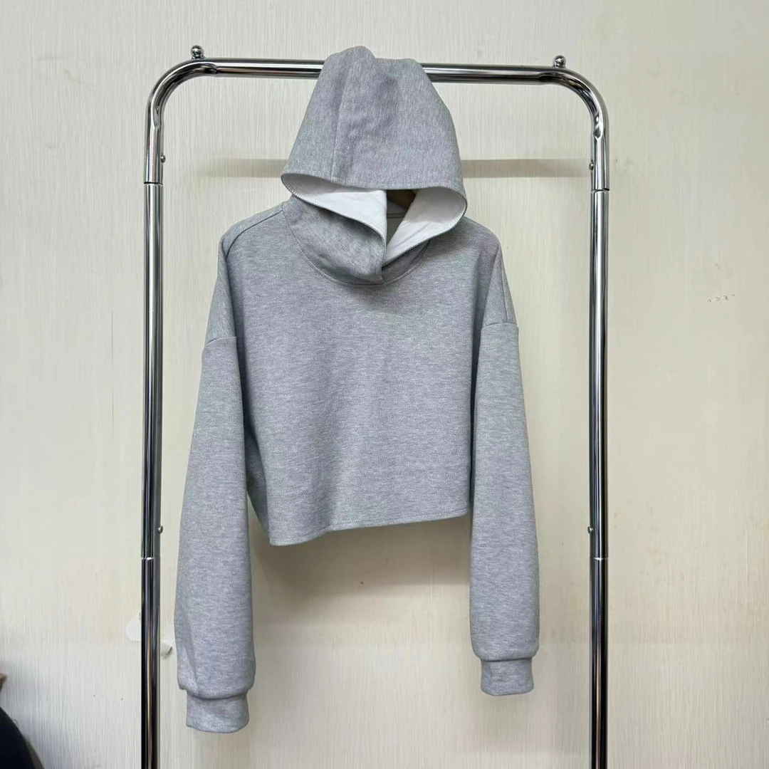【买手店】阔版短款卫衣