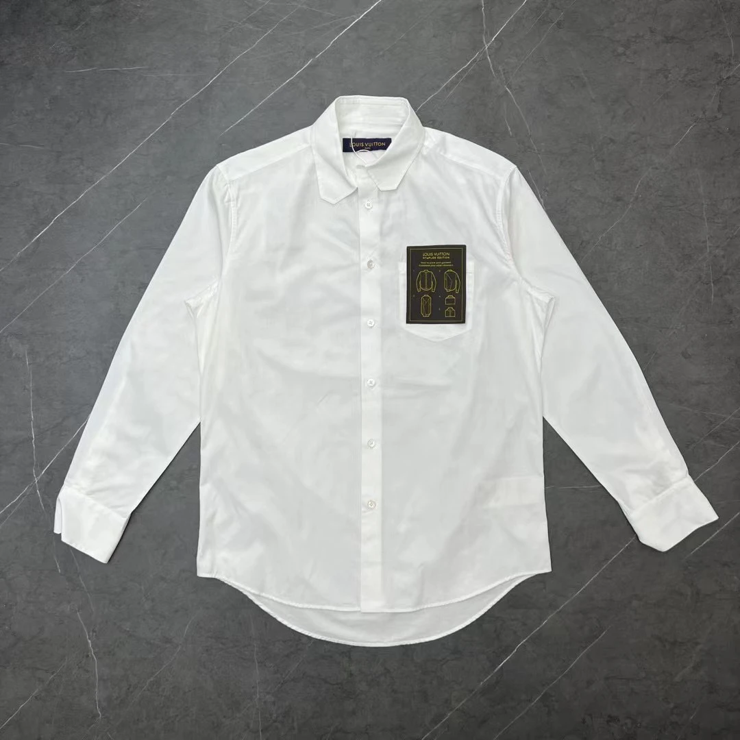 Louis Vuitton/99新/S码 路易威登 说明书长袖衬衫