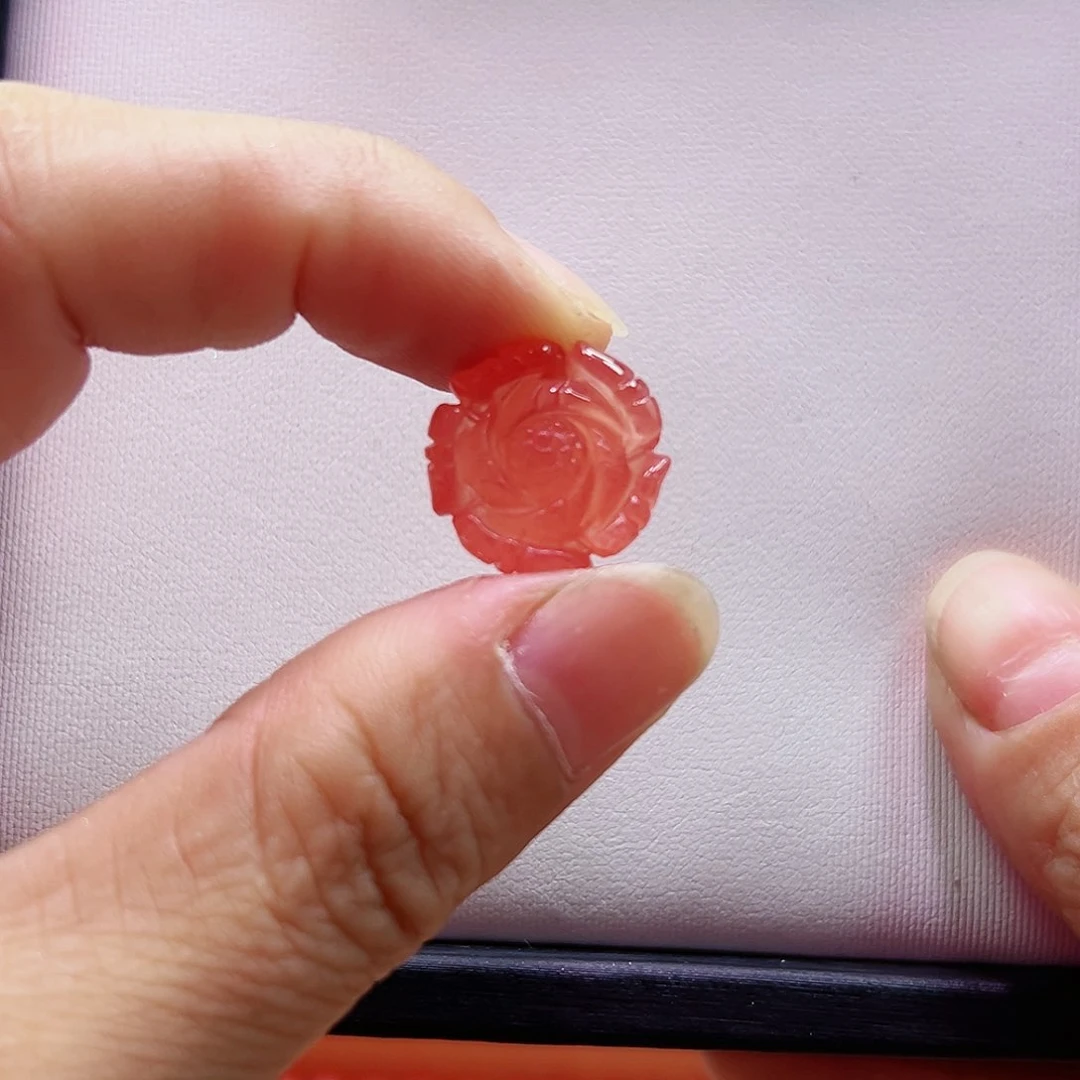 菱锰矿（红纹石）吊坠(不含链)未镶嵌