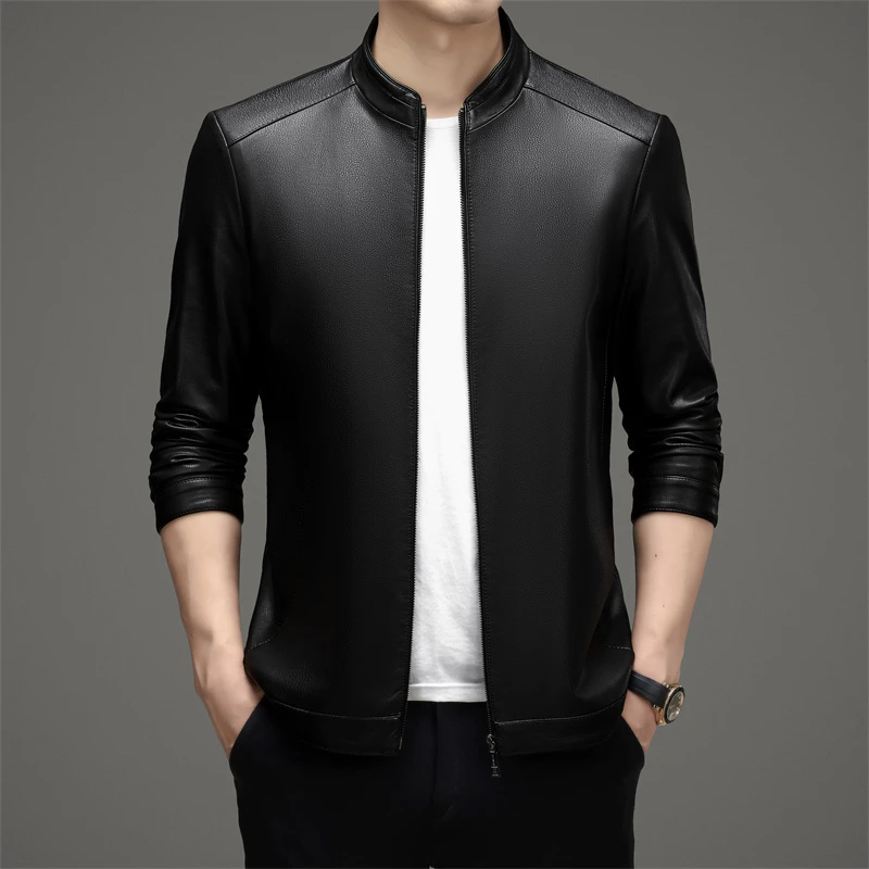 【海宁路易】福利款2024年 男士秋装新款时尚（ 立领）休闲外套-1