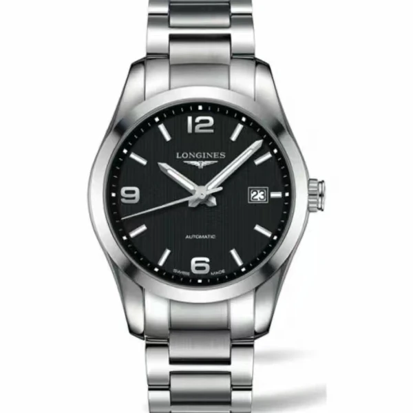 99新 Longines/浪琴 小宇讲浪琴L2.785.4.56.6/优雅系列/40mm