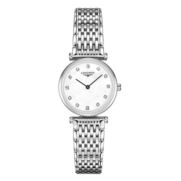 99新 Longines/浪琴 小宇讲浪琴/嘉岚系列209贝母盘/精钢/24mm