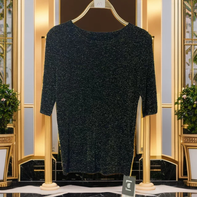 闪闪纱打底短袖  打底时尚