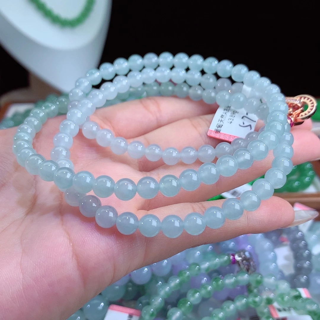 翡翠手链未镶嵌星*星卡6.2