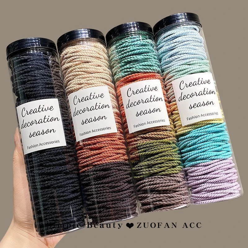 橡皮筋女扎头发圈高弹力耐用成人发绳头绳扎头发