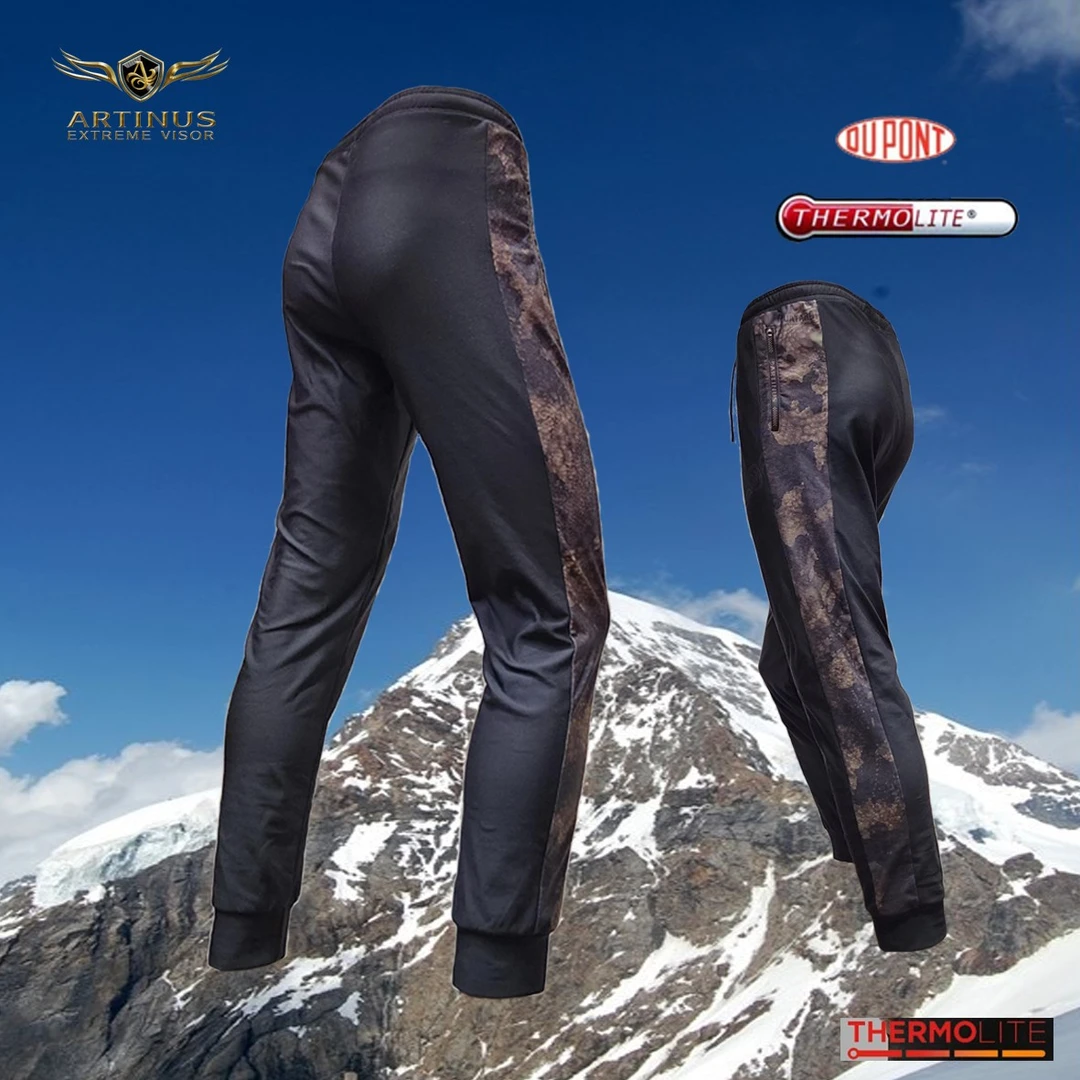 男士春秋加绒休闲裤保暖弹力透气长裤