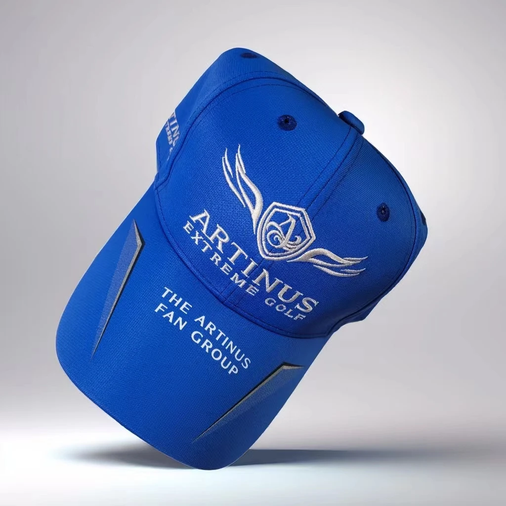 经典蓝色男士夏季防晒帽户外钓鱼帽休闲百搭AC-009