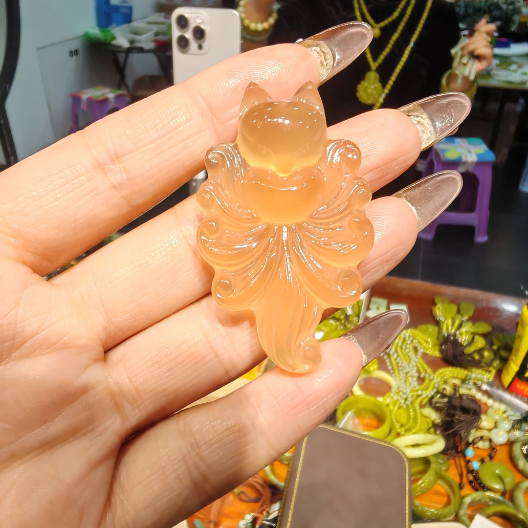 冰粉九尾狐文创礼品