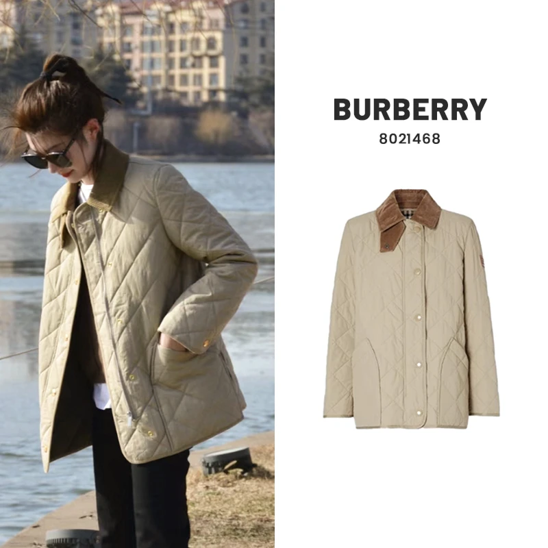 全新未使用 BURBERRY/博柏利 经典温控仓轻薄棉服外套 8021468