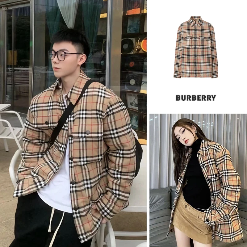 全新未使用 BURBERRY/博柏利 【宫先生C仓】格纹夹克外套 8043839