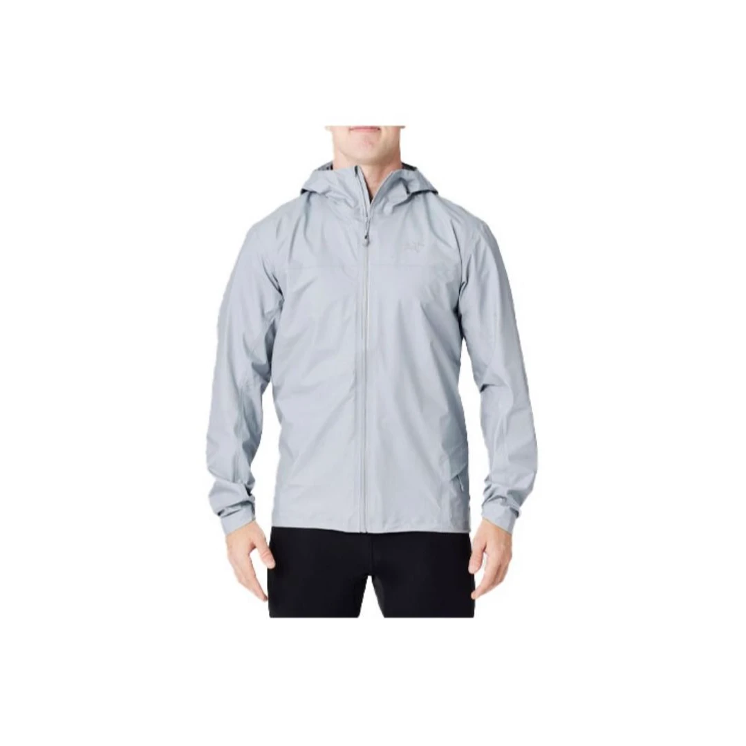 全新未使用 ARC'TERYX/始祖鸟 经典徽标纯色连帽夹克外套蓝 29463