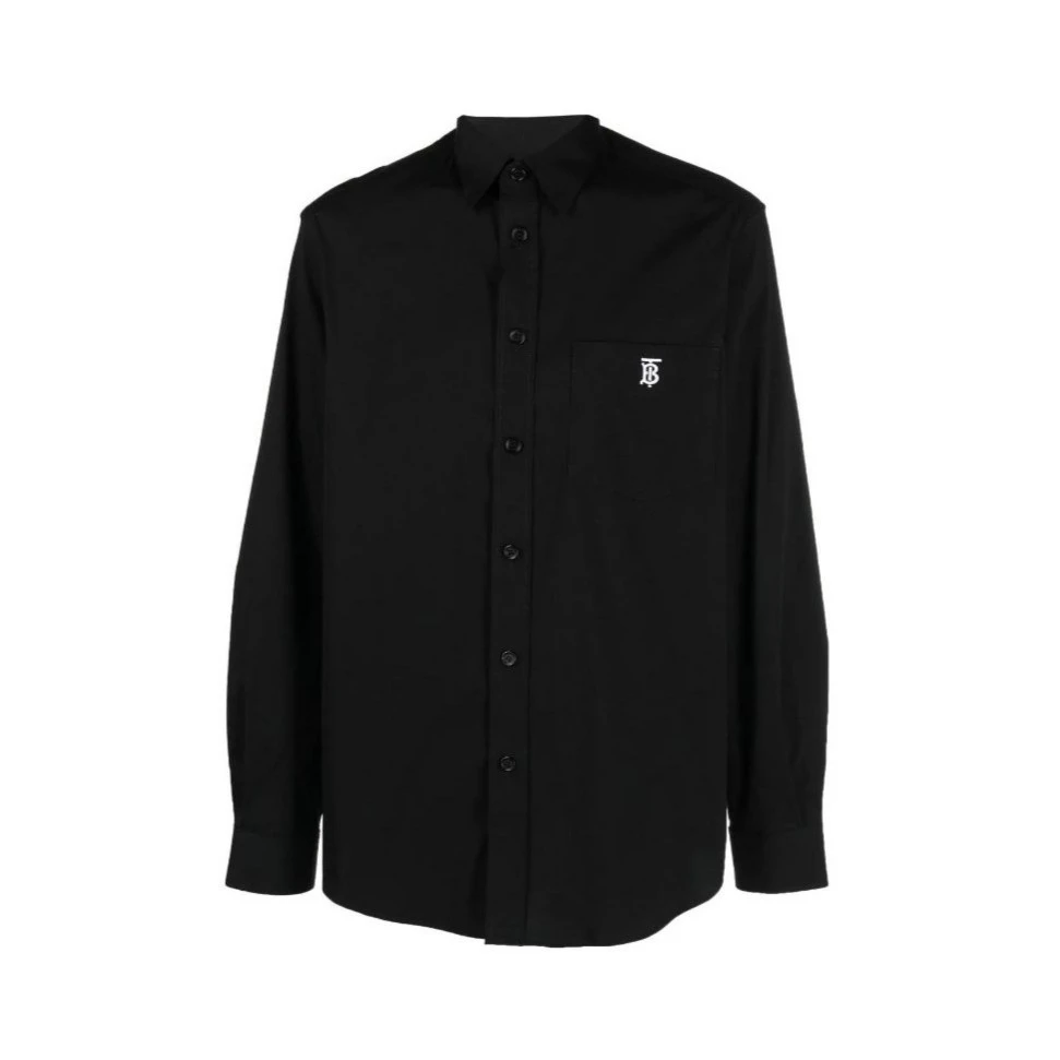 全新未使用 BURBERRY/博柏利 【宫先生奢品】徽标衬衫 男 8057473