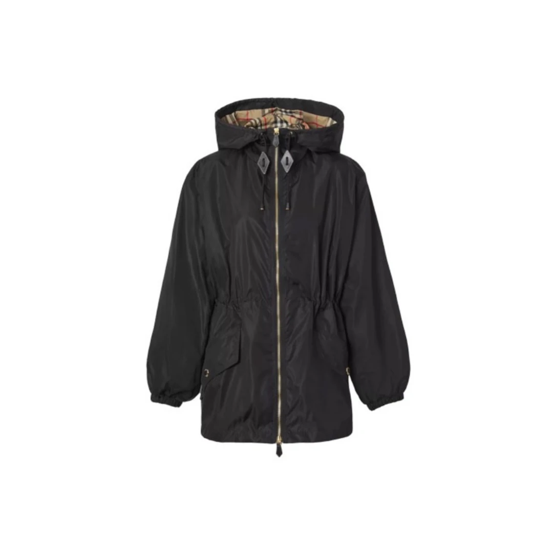 全新未使用 BURBERRY/博柏利 Q现货 经典连帽抽绳夹克外套8042901