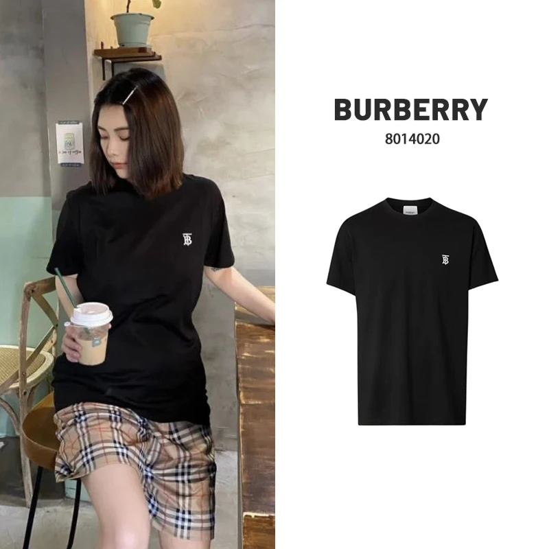全新未使用 BURBERRY/博柏利 【宫先生奢品】小TB T恤 8014020/4021