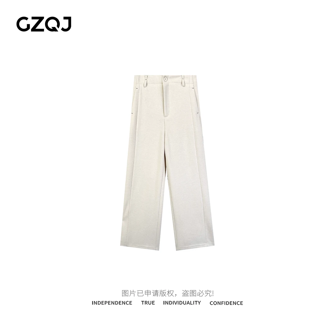 老琴私服【率性自我】时尚休闲百搭直筒显瘦休闲裤女秋冬新款9964