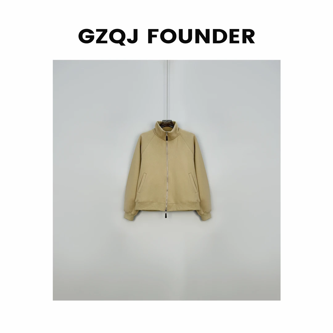 老琴私服 【印象派】设计感时尚休闲百搭保暖加绒加厚长袖外套61276