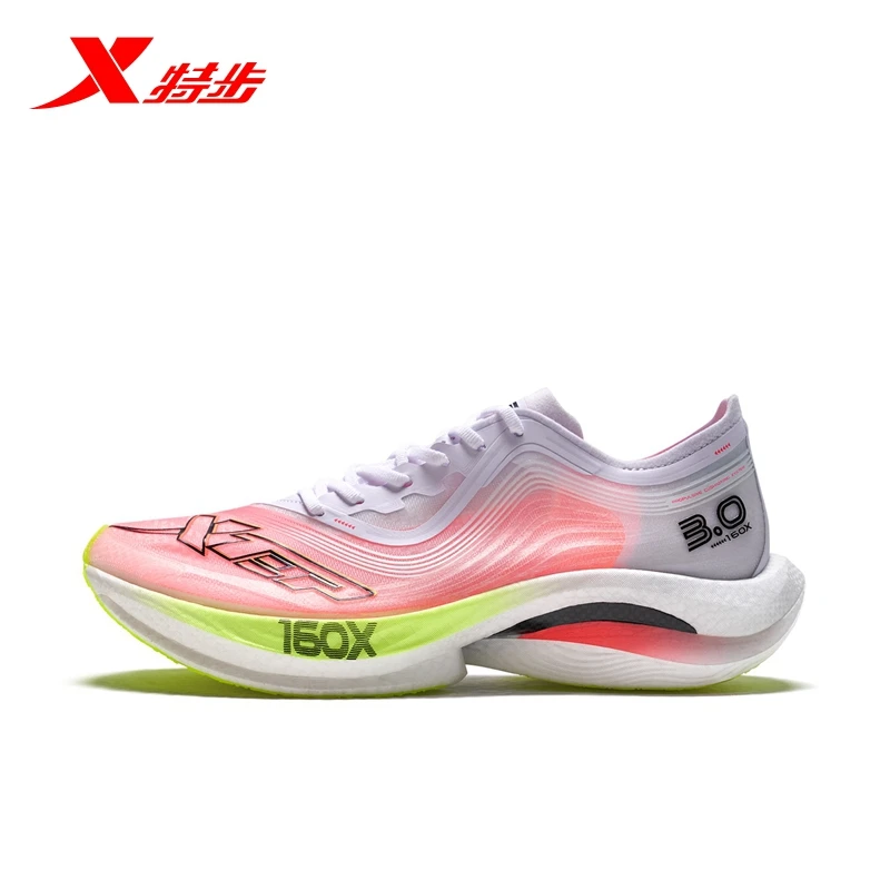 160X3.0丨特步碳板跑鞋马拉松竞速鞋跑步鞋缓震运动回弹透气减震