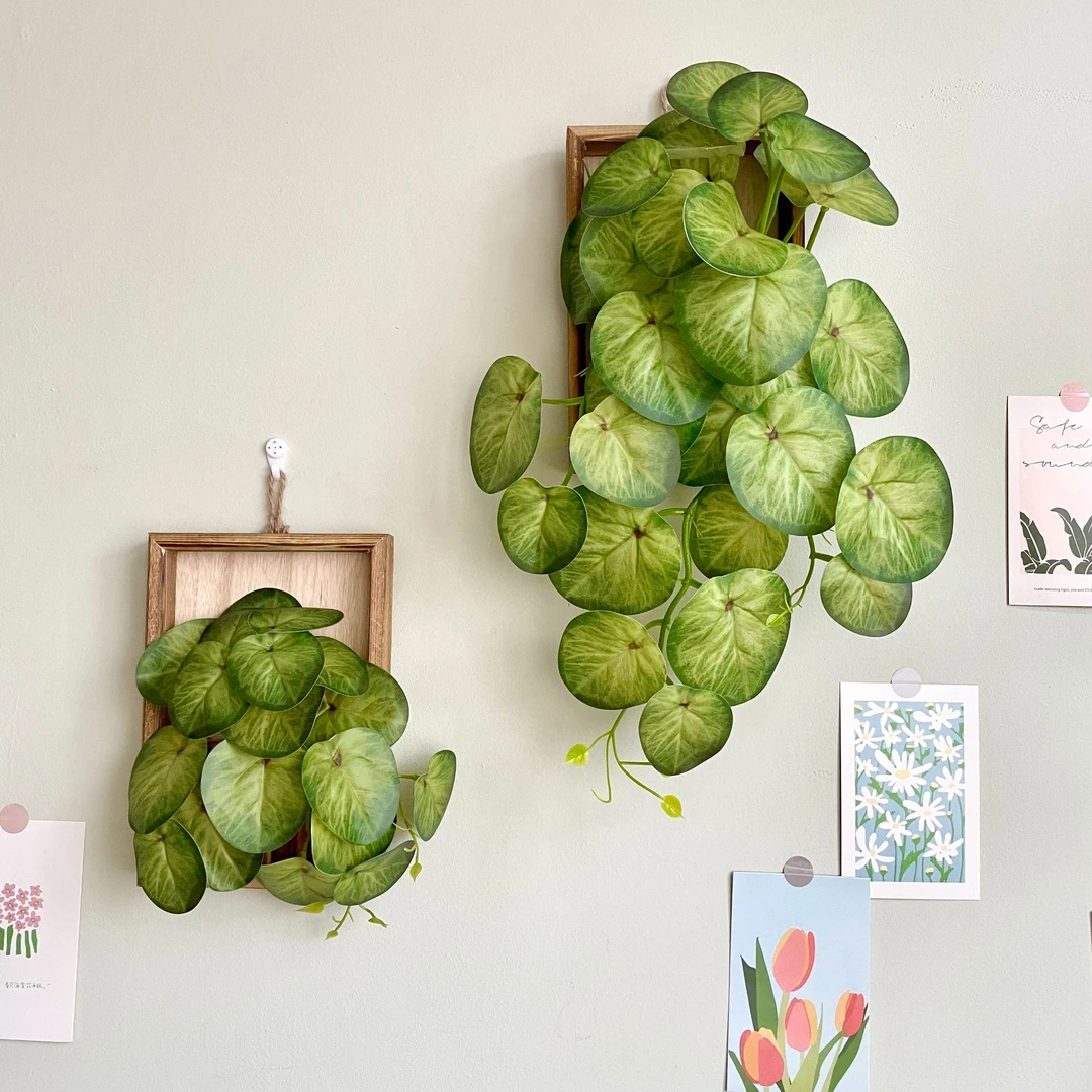 花屿星河|仿真绿植壁挂墙面装饰绿植森系文艺清新墙面遮挡手感