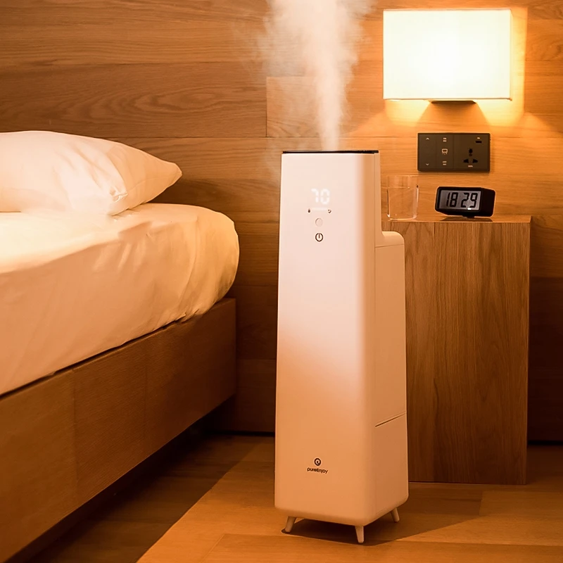 室内大容量大雾量智能恒湿落地式加湿器1805