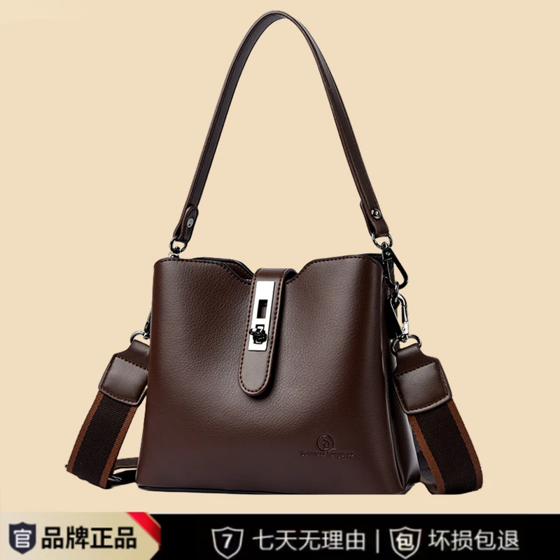 网红爆款手提包包女包轻奢2025新款百搭女士斜跨包时尚多层单肩包