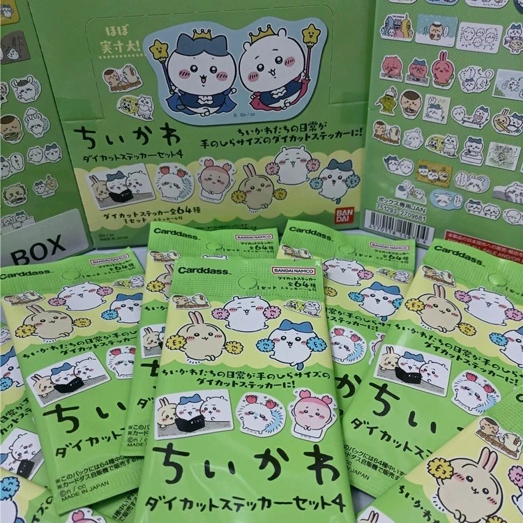 代拆现货chiikawa吉伊卡哇 乌萨奇小八异形贴纸