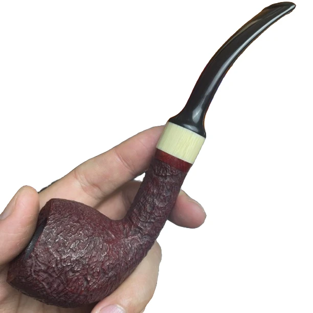 114石楠木撞球型烟斗