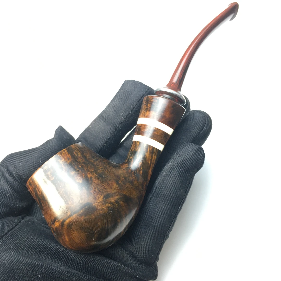 205意大利石楠木酒樽烟斗