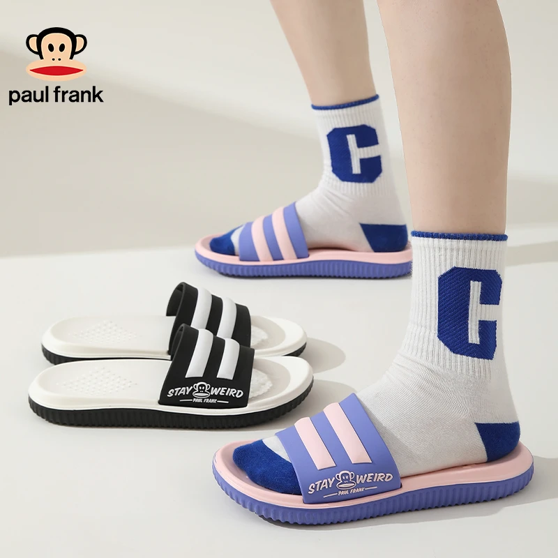 paul frank/大嘴猴2025夏季凉拖时尚休闲防滑凉拖鞋外穿薄款EVA软