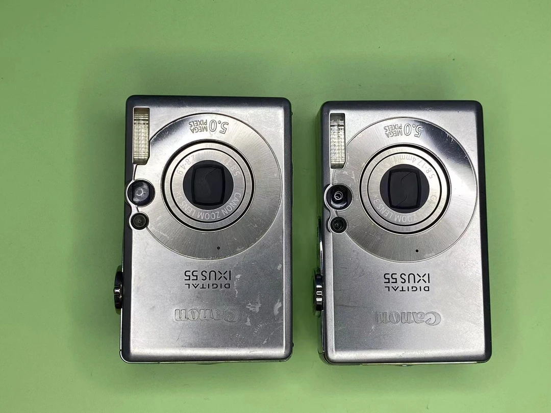 9新 Canon/佳能 ixus55人像复古冷白皮拍照好看CCD相机