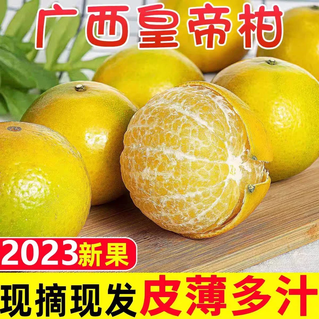 皇帝柑大果3-9斤新鲜水果整箱蜜桔香甜橘子贡柑砂糖桔子沃柑包邮
