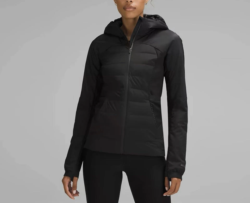 三哈宫-《LL款羽绒跑步夹克》DOWN系列女款修身运动版羽绒夹克冬季