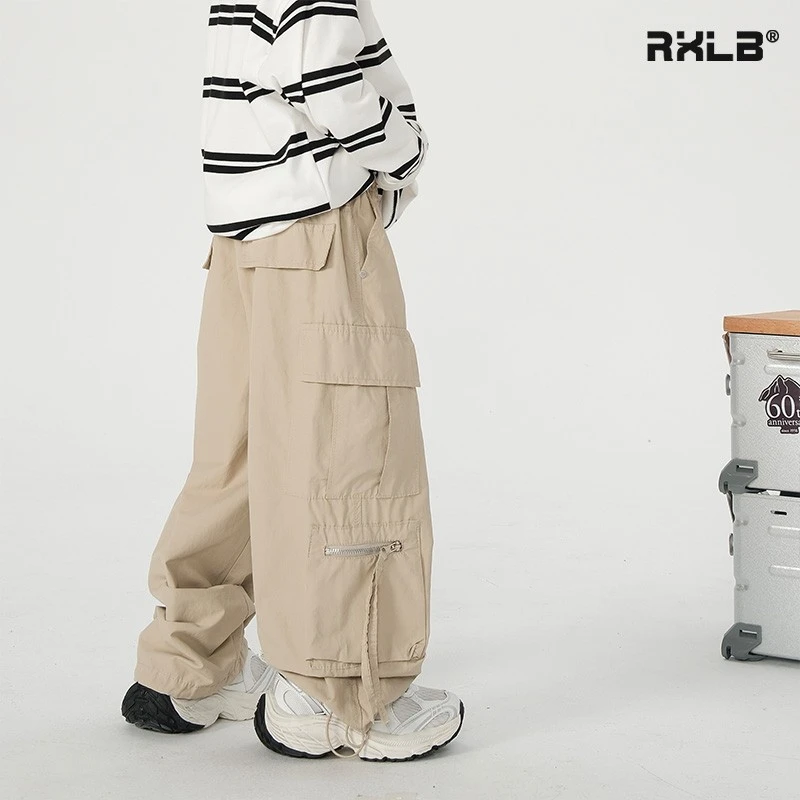 K5138男童工装裤洋气长裤潮儿童运动裤两穿休闲直筒裤