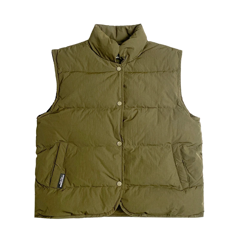 Y7304儿童羽绒马甲冬装男童加厚工装马夹潮