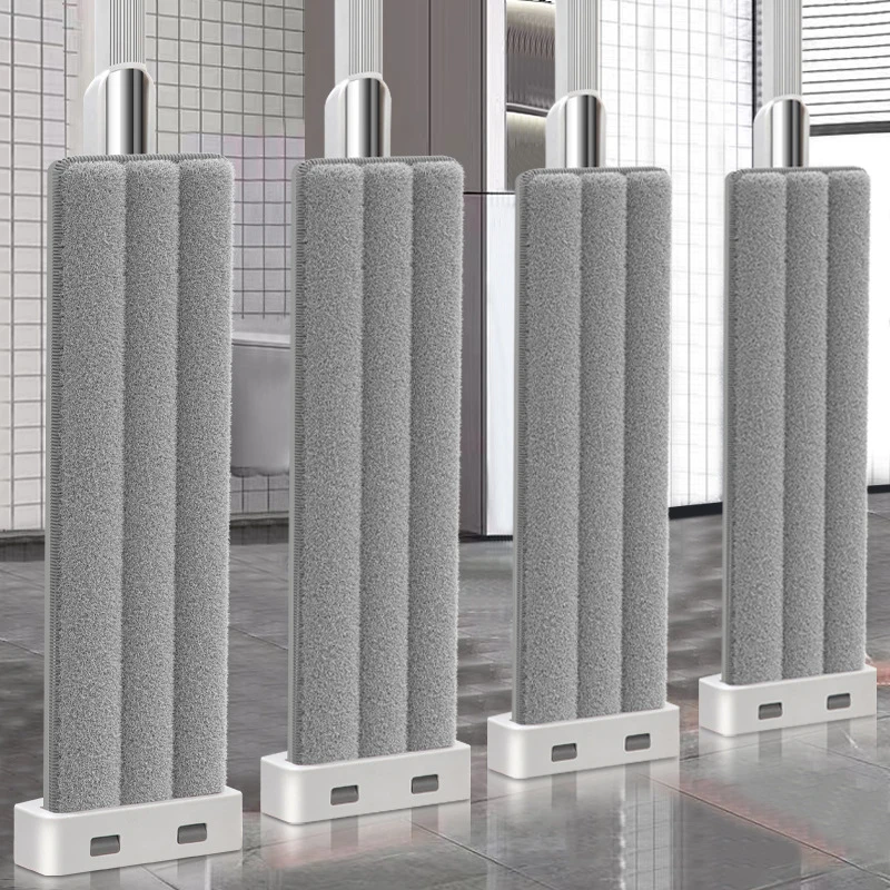 新款拖把网红免手洗旋转多功能拖地神器平板家用拖板室内干湿平拖