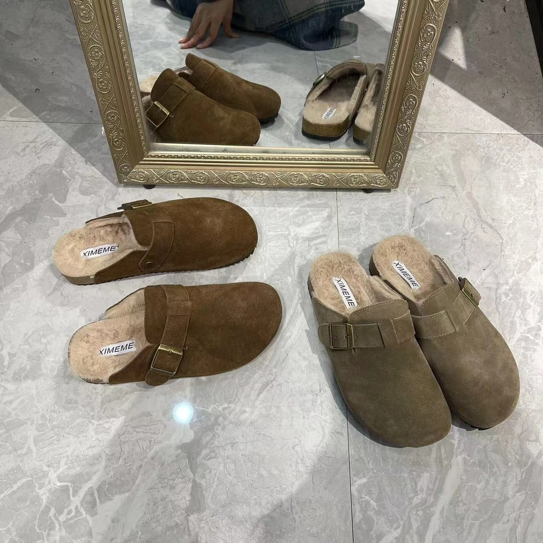 勃肯 女鞋 真皮  柔软舒适经典