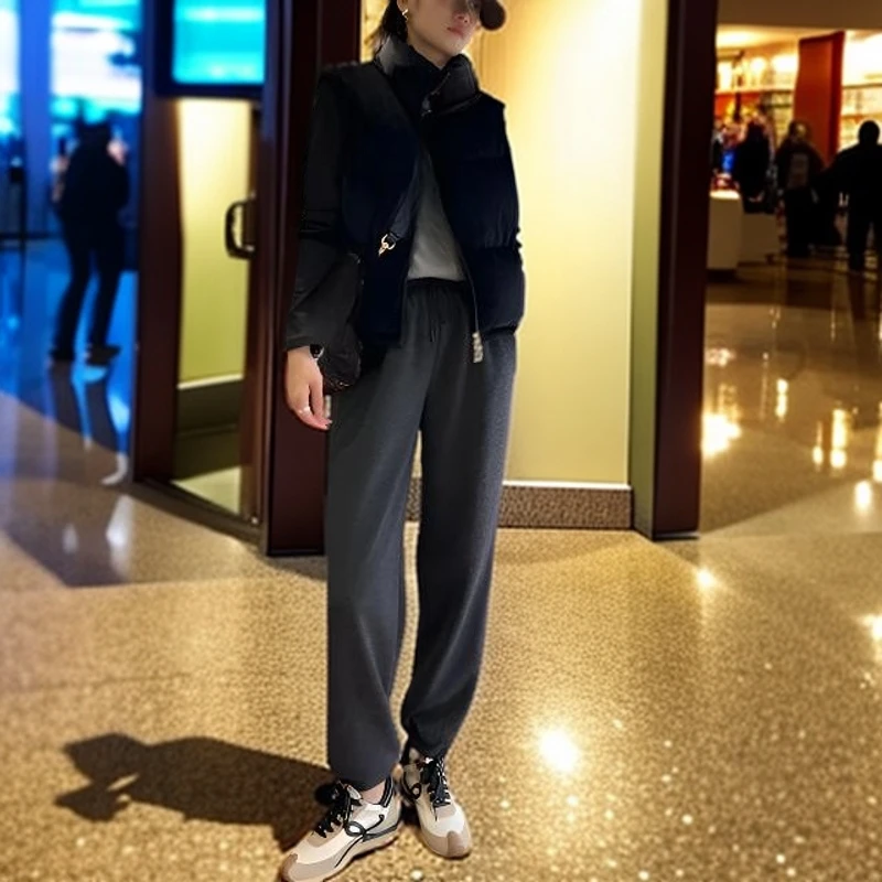 G121时尚百搭潮流复古系带女士休闲鞋阿甘