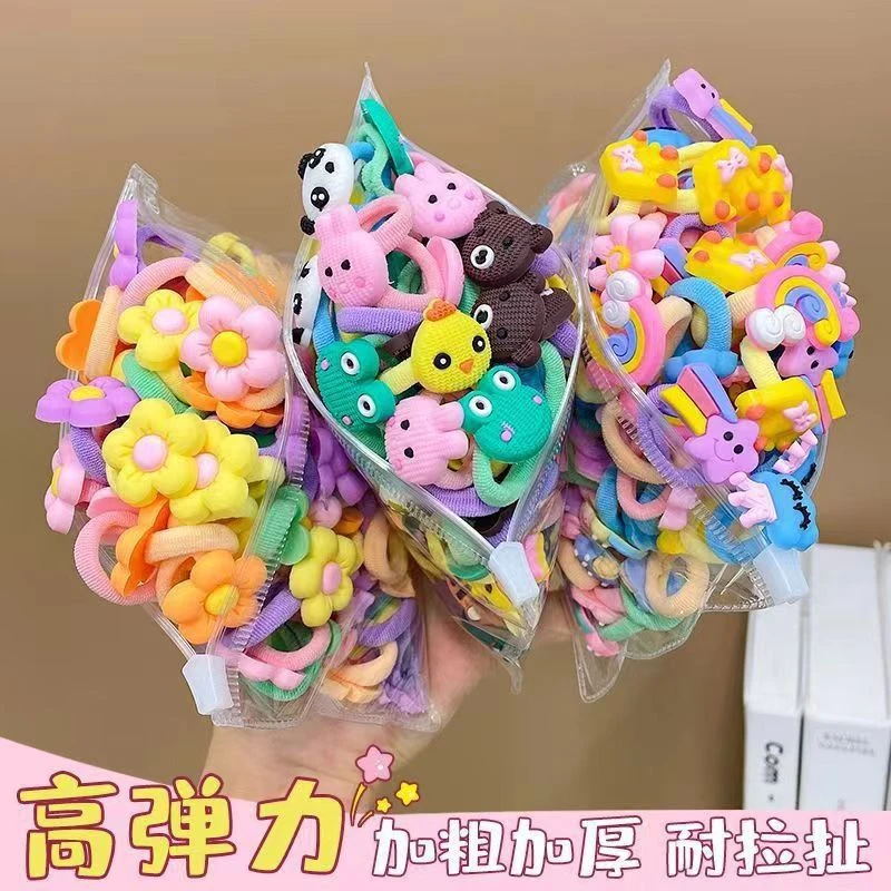 不伤发发绳头饰女童发圈皮筋扎头发女宝宝婴儿橡皮筋儿童儿童头绳