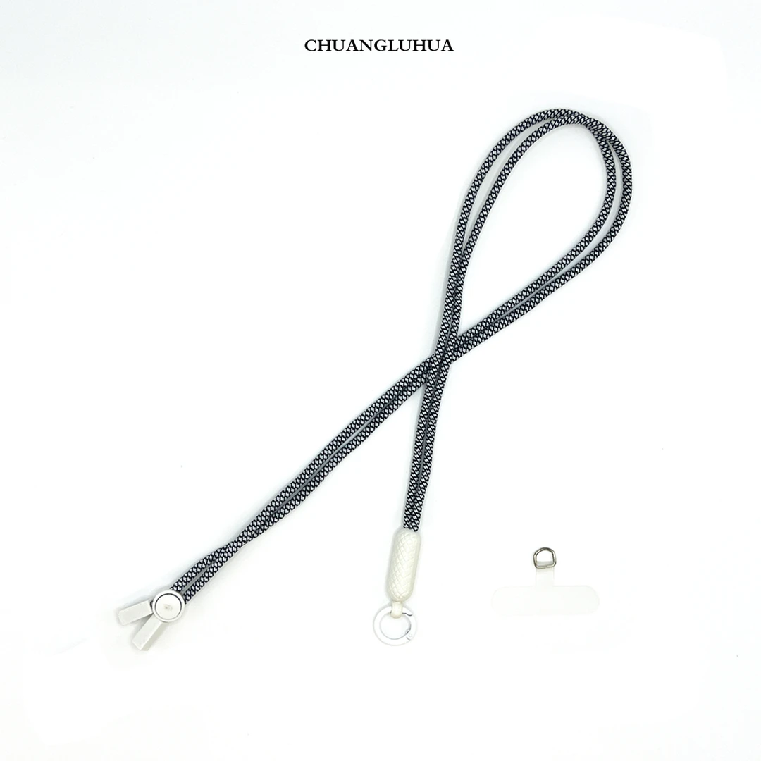 户外防丢手机调节挂绳女款斜挎挂脖绳防丢通用时尚个性手机挂绳