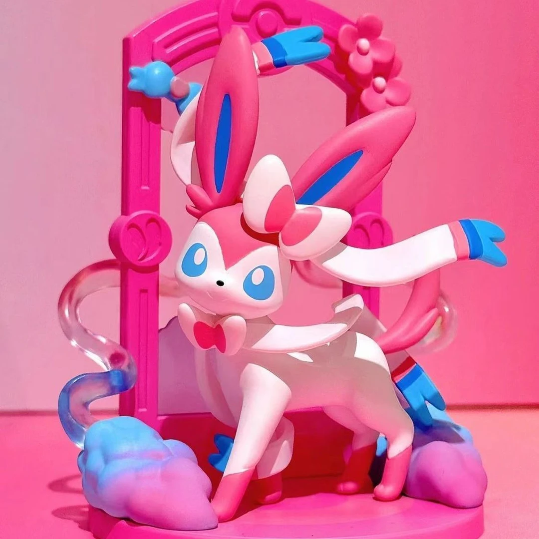 【正版】宝可梦pokemon出发吧伊布盲盒系列网红公仔娃娃摆件送礼