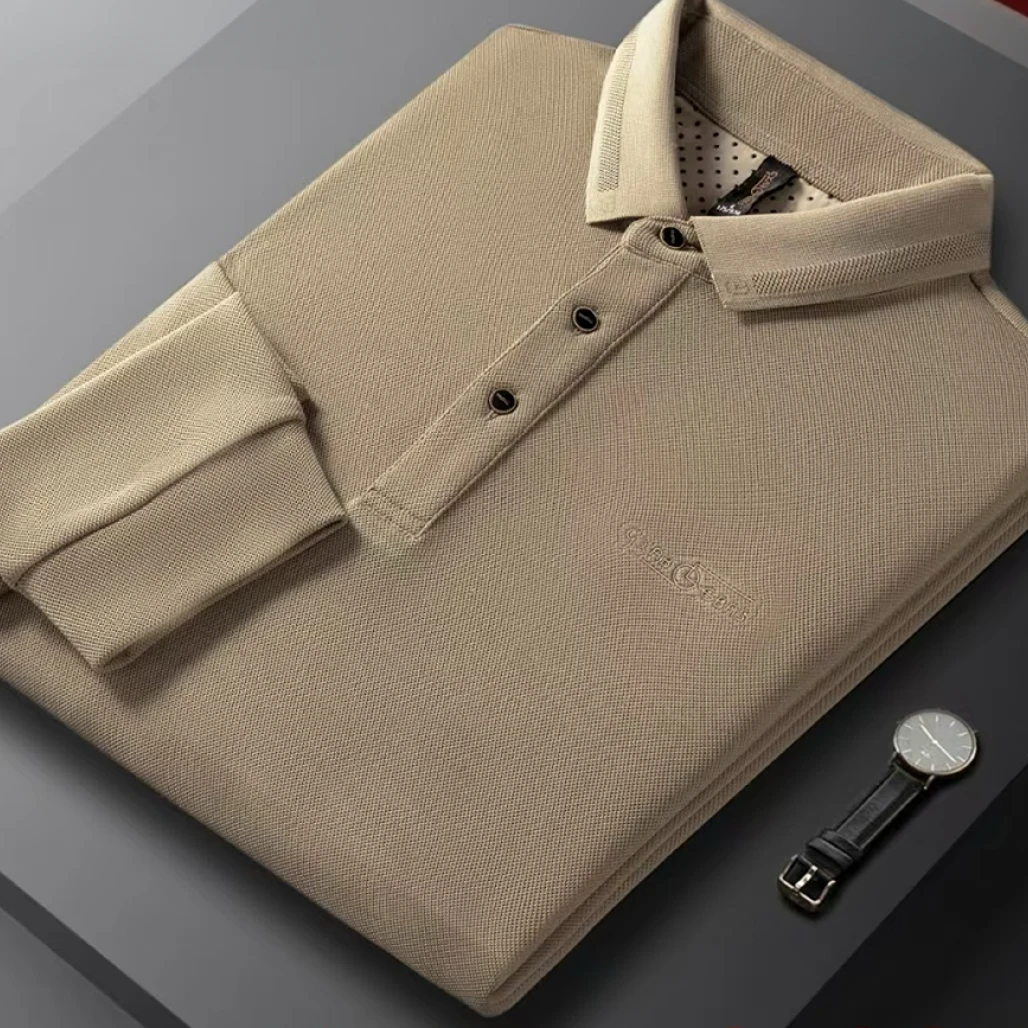 轻奢男士商务POLO衫-6888